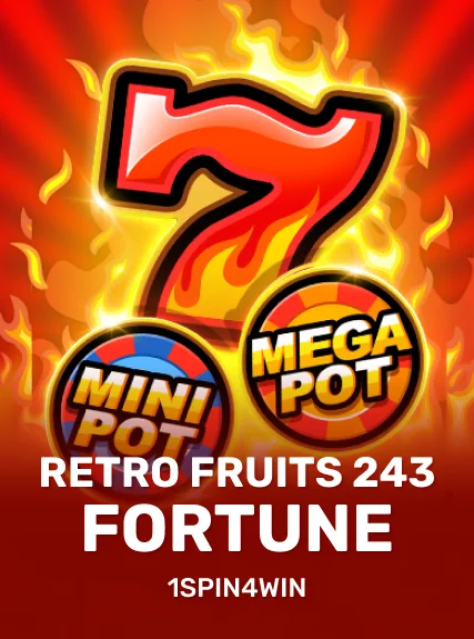 Retro Fruits 243 Fortune game tile